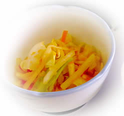 人参のドレッシングサラダ