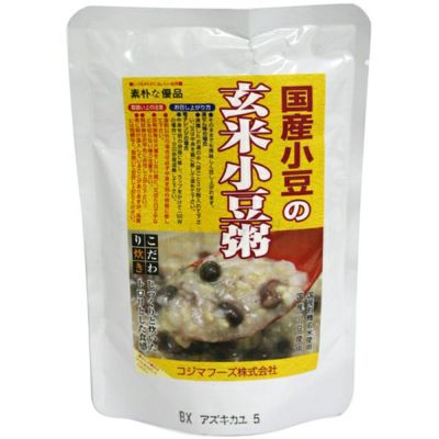 国産小豆の玄米小豆粥 200g