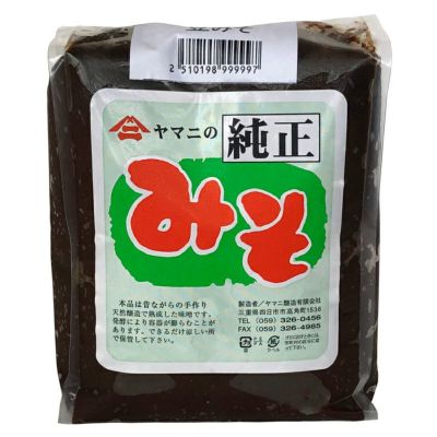 ヤマニ 純正みそ 豆みそ 1kg