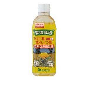 有機栽培べに花油一番 高オレイン酸（PET） 500g｜創健社｜《公式
