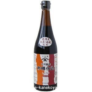 杉樽仕込 純正濃口しょうゆ 720ｍｌ