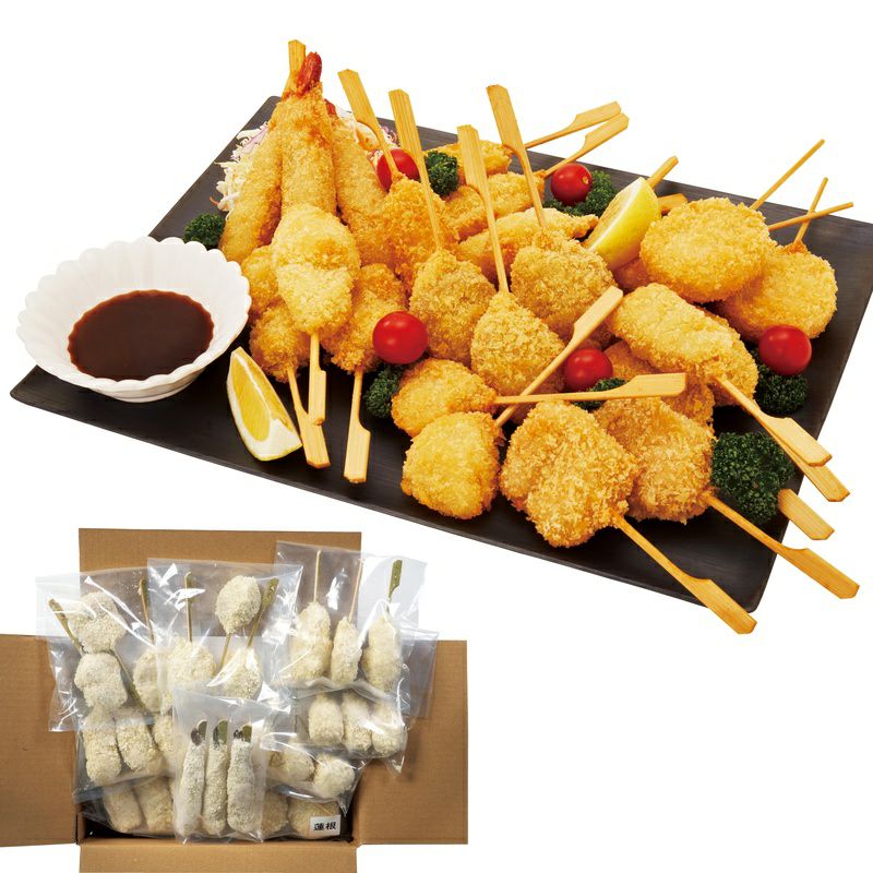 創健社の 串揚げバラエティセット 