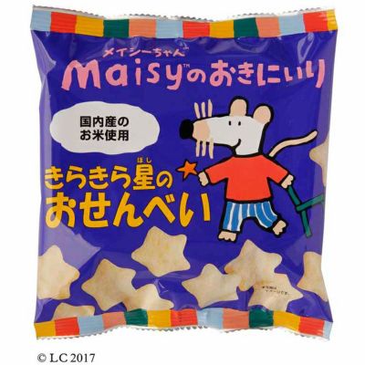 メイシーちゃんのおきにいり きらきら星のおせんべい 40g