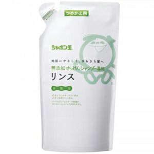 シャボン玉 無添加せっけんシャンプー専用リンス 詰替用 420ml