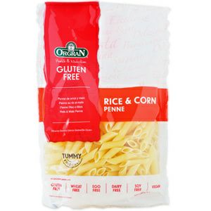 お米とコーンのパスタ ペンネ 250g