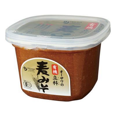 有機立科 麦みそ（カップ）  750g ＜数量限定＞