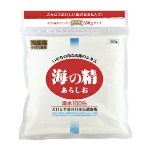 海の精 あらしお 赤ラベル 350g