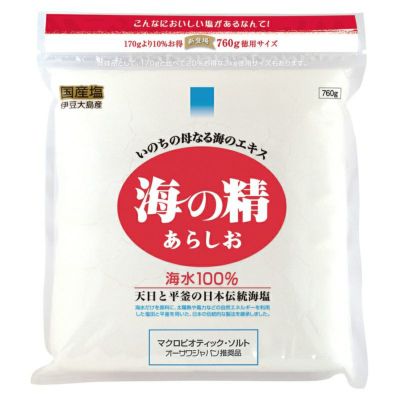 海の精 あらしお 赤ラベル 760g