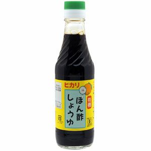 ヒカリ 有機ぽん酢しょうゆ 250ml