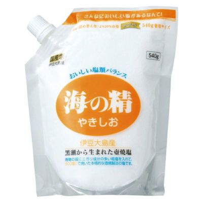 海の精やきしお  スタンドパック 540g