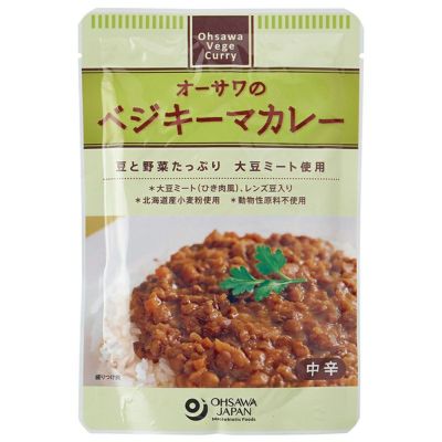 オーサワのベジキーマカレー（レンズ豆入り） 150g