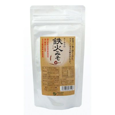 オーサワの鉄火みそ（麦みそ）袋入り 70g