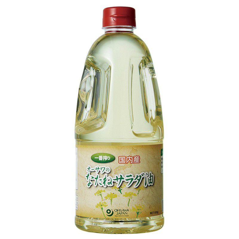 910g｜オーサワジャパン　オーサワの国内産なたねサラダ油　【取寄せ】｜《公式》自然食品・有機米かねこや