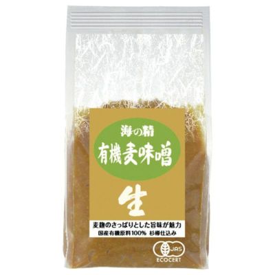 国産有機 麦味噌 1kg