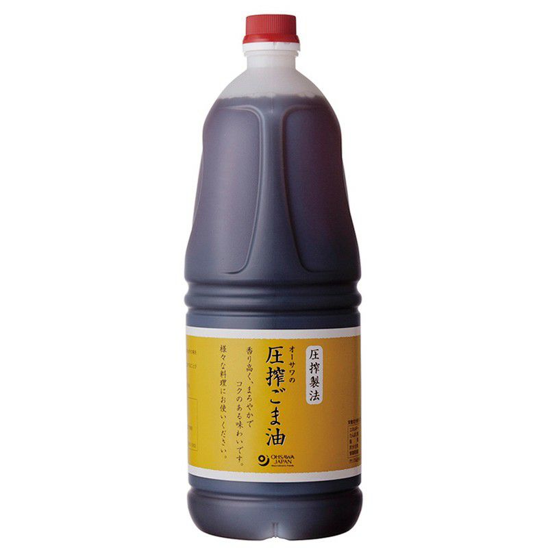 オーサワの圧搾ごま油（プラボトル） 1650g
