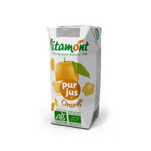 ヴィタモント オレンジジュース 200ml ＜有機JAS＞