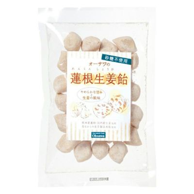 オーサワの蓮根生姜飴 100g