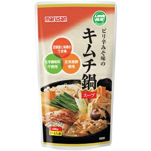 ピリ辛みそ味のキムチ鍋スープ（ストレートタイプ） 600g