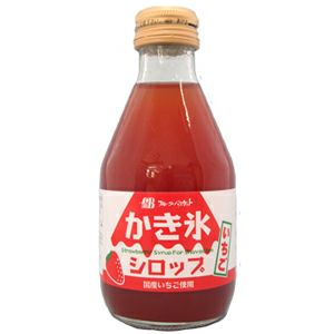 かき氷シロップ いちご（国産） 180ml