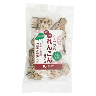 オーサワの乾燥れんこん（スライス)熊本産 30g