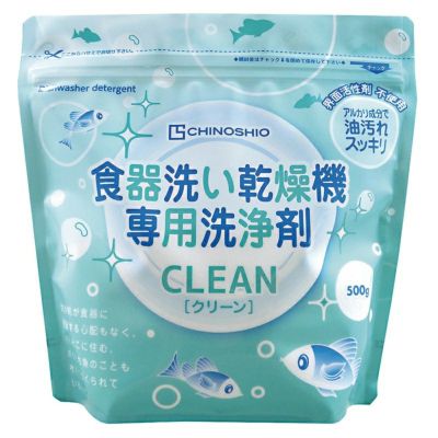 クリーン 食器洗い機専用洗浄剤 500g （計量スプーンなし）