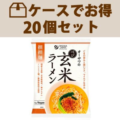 ケース・オーサワのベジ玄米ラーメン（担担麺) 