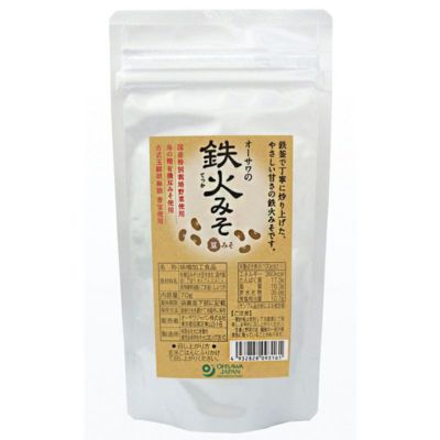 オーサワの鉄火みそ（豆みそ）袋入り 70g