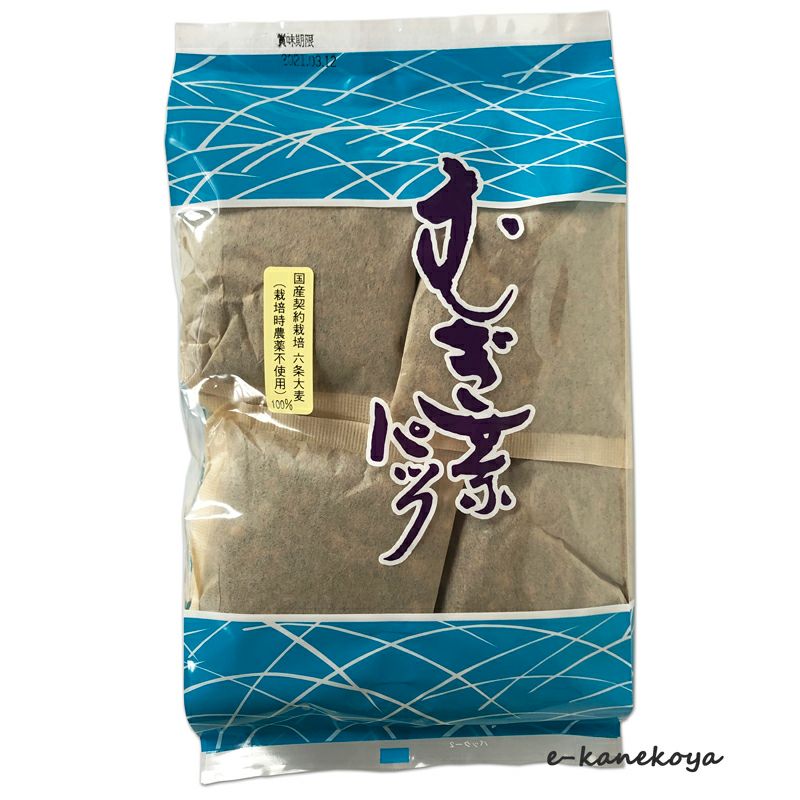 むぎ茶パック 200g（10g×20袋）｜川原製粉所｜《公式》自然食品・有機米かねこや