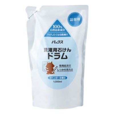 詰換用 パックス 洗濯用石けん ドラム 1000ml