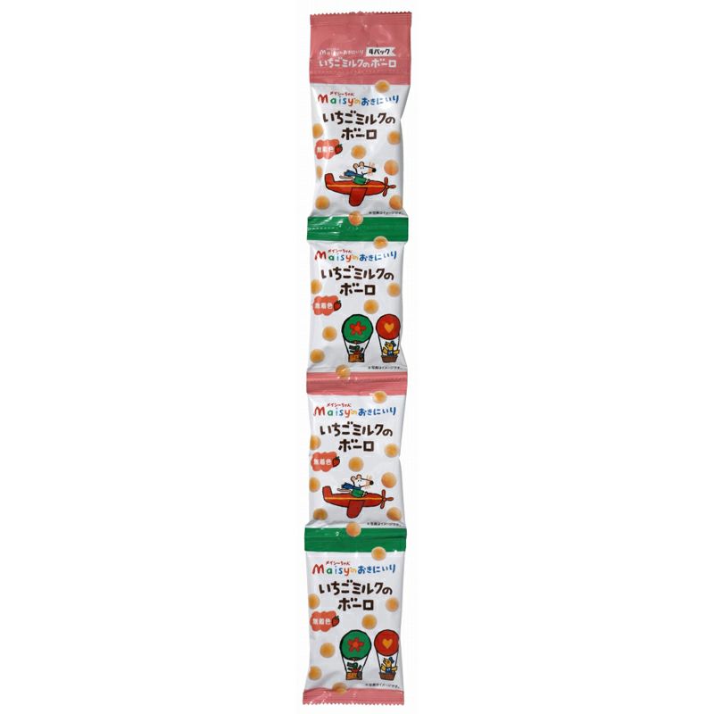 創健社 4連 メイシー　いちごミルクのボーロ