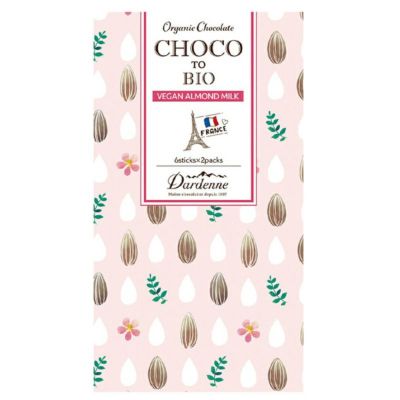 ダーデン チョコっとビオ 有機ココシュガーチョコレート・アーモンドミルク 5本入り×2袋