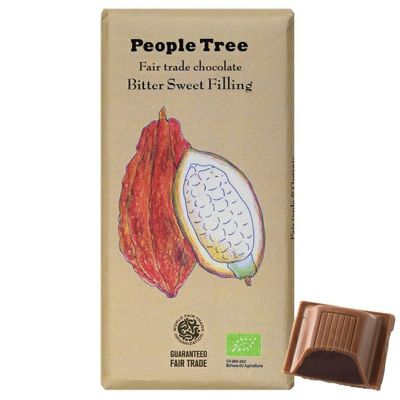ビタースイート フィリング People Treeフェアトレード・チョコレート 100g