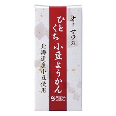 オーサワのひとくち小豆ようかん 1本（約58g）｜風流社