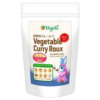 Vegete（ベジテ） 植物性カレールウ 辛口 140g