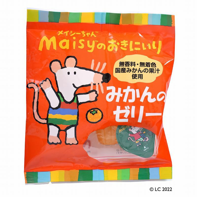 メイシーちゃんのおきにいり みかんのゼリー 23g×6個｜創健社