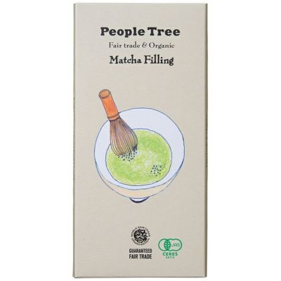  People Treeフェアトレード・チョコレート（有機抹茶フィリング） 85g｜フェアトレードカンパニー