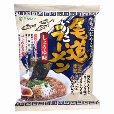 尾道いりこラーメン 115g｜純正食品マルシマ