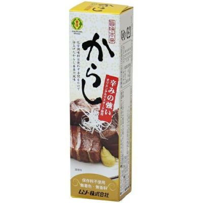 旨味本来・からしチューブ入り 40g｜ムソー