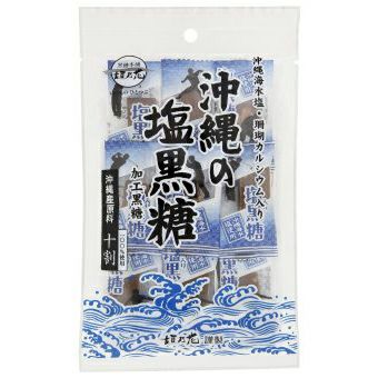 沖縄の塩黒糖 100g｜黒糖本舗垣乃花