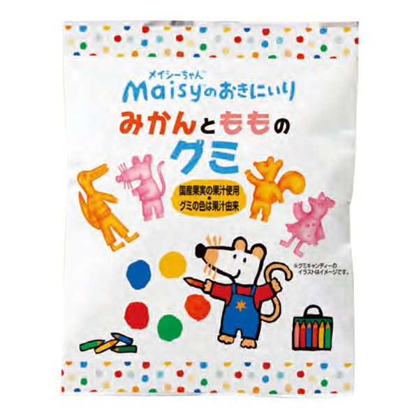メイシーちゃんのおきにいり みかんともものグミ 8粒｜創健社