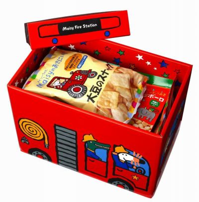 メイシーちゃん（ＴＭ）のおきにいり　わくわくおやつBOX（消防車） 12品｜創健社