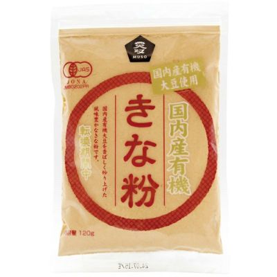 国内産有機きな粉（転換期間中） 120g｜ムソー