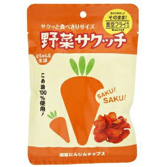 なちゅらる生活 野菜サクッチ・国産にんじんチップス 30g