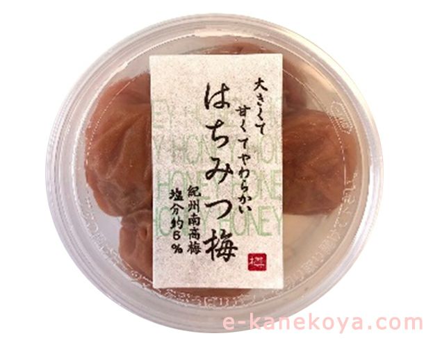 大きくて 甘くて やわらかいはちみつ梅 120g｜樽の味
