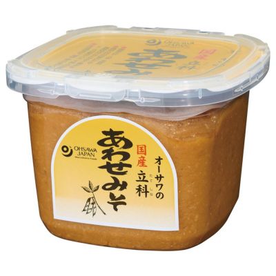 No.9277 オーサワの国産立科あわせみそ 400g｜オーサワジャパン 