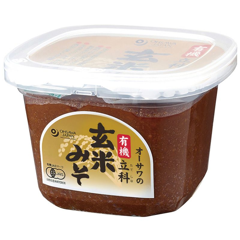 No.9271 オーサワの有機立科玄米みそ 650g｜オーサワジャパン 