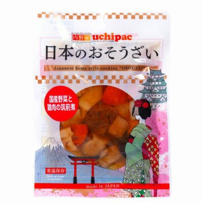 日本のおそうざい 国産野菜と鶏肉の筑前煮 120g｜ウチノ