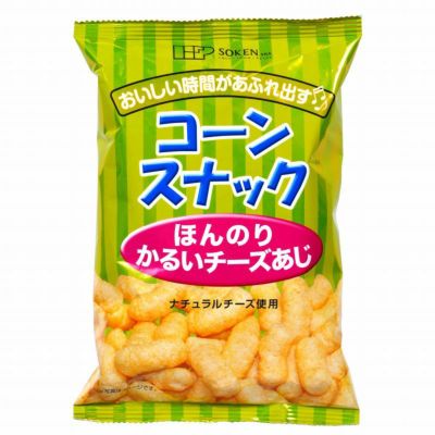 コーンスナック ほんのりかるいチーズあじ 50g｜創健社