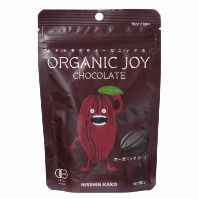 ＯＲＧＡＮＩＣ ＪＯＹ ＣＨＯＣＯＬＡＴＥ オーガニックダーク 80g