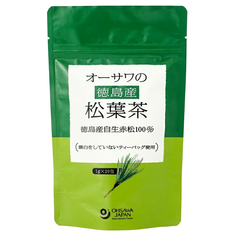 オーサワの徳島産松葉茶 20g(1g×20包)